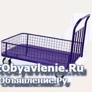 тележка платформенная металлическая изображение 5