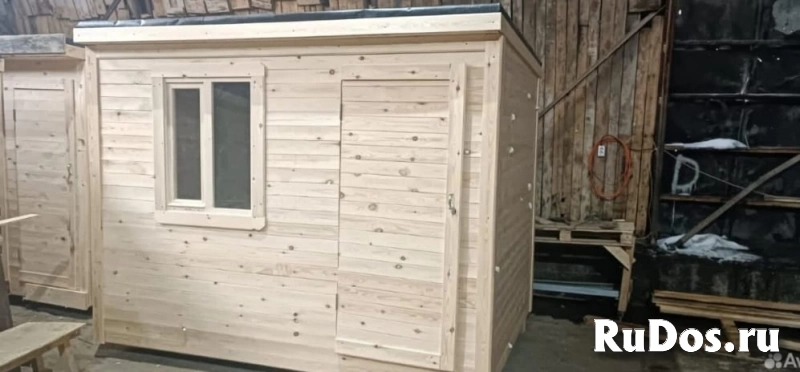 Бытовка деревянная изображение 3