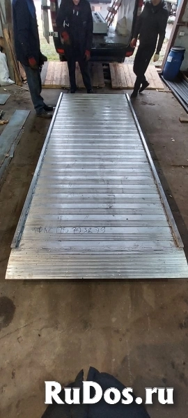 Перегрузочный мост из алюминия изображение 3