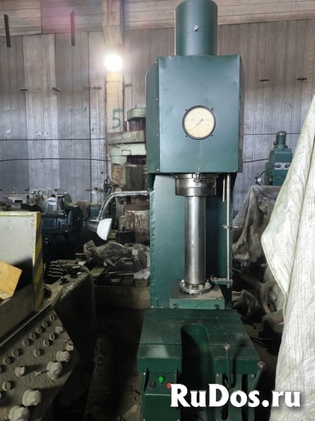 П6326 Пресс гидравлический одностоечный правильно запрессовочный фотка