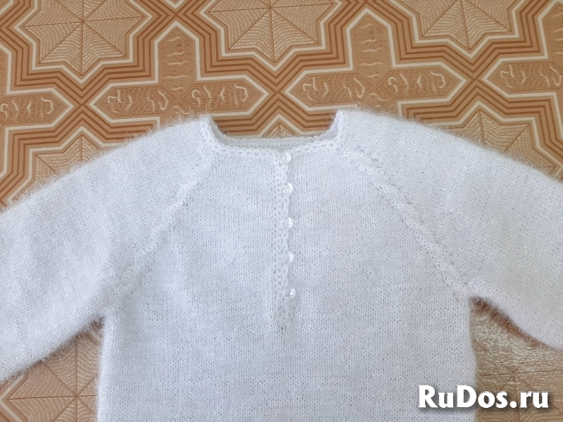 НОВЫЙ ДЖЕМПЕР ДЕТСКИЙ ВЯЗАНЫЙ. 98-104 изображение 10