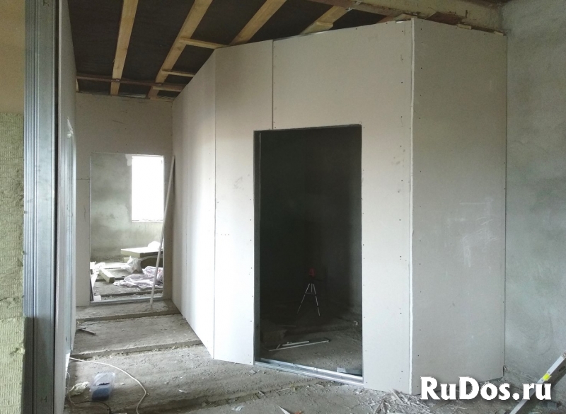 Монтаж гипсокартона. Услуги плотника  в  Красноярске изображение 8