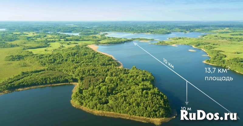Бартер на 2-а смежных участка по 1-га, у воды, озеро Тубосс граничит с участком. изображение 11