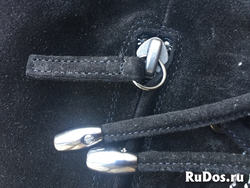 Сапоги новые vicini италия 39 размер замша черные внутри кожа пла изображение 5