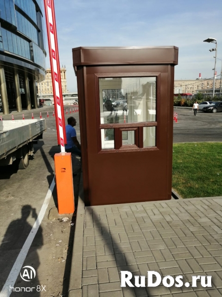 Пост охраны тип п-2, 1,5х1,5х2,5м, строгий стиль изображение 12