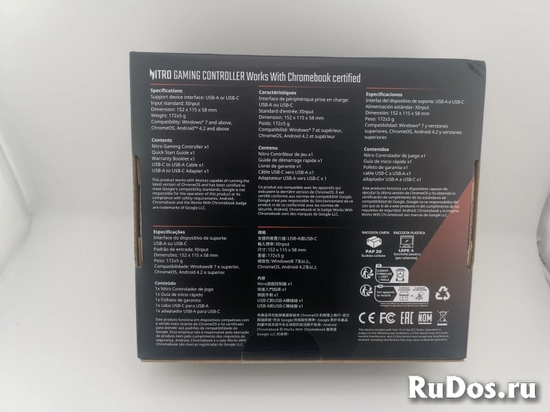 Новый геймпад Acer NGR200 для пк беспроводной изображение 3