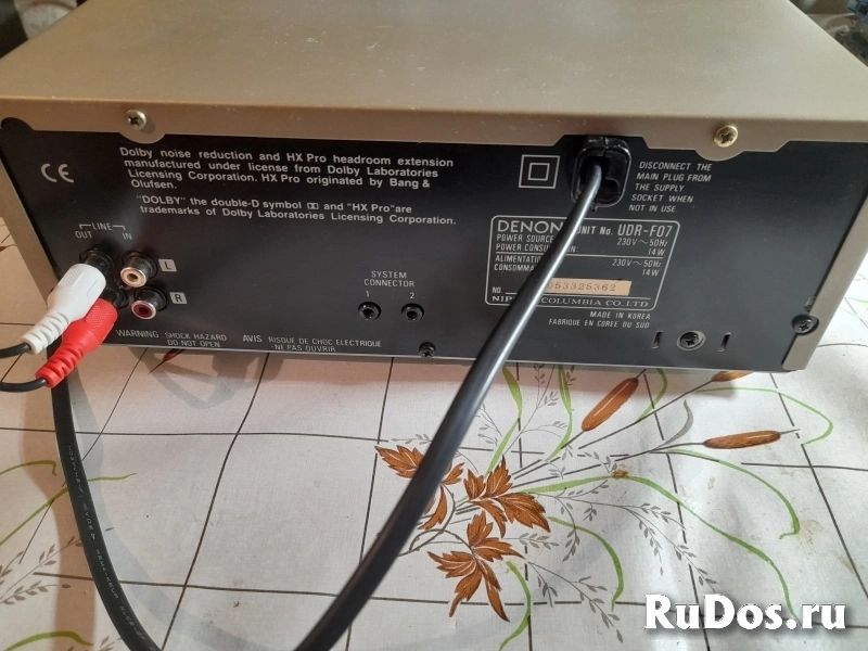 Каcсeтная декa DЕNОN UРА-F07. изображение 5