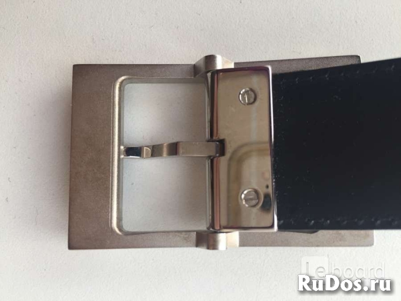 Ремень мужской dupont франция кожа черный кожаный металл под плат фотка