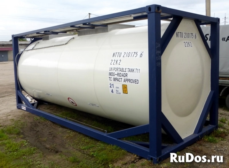 Танк-контейнер (контейнер-цистерна)   тип Т11 21000л изображение 4