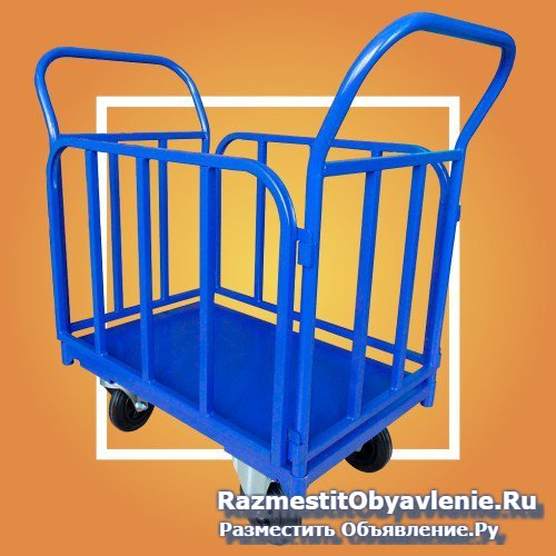 Тележки платформенные - широкий выбор изображение 6