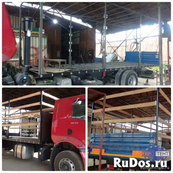 Каркасы на грузовой автотранспорт, тенты, ворота, изображение 4