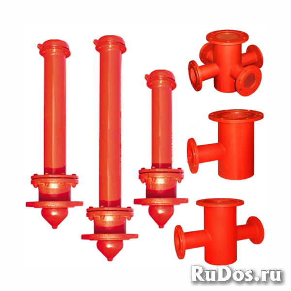 Колонки водоразборные КВ.  Гидранты пожарные ГП и подставки изображение 3