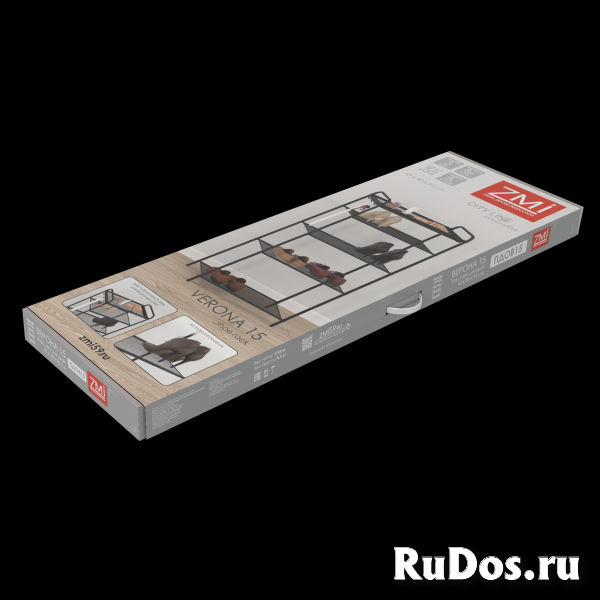 Полка для обуви “Верона 15” 5 ярус. в ассортименте 45х30х95см 1/1 фотка