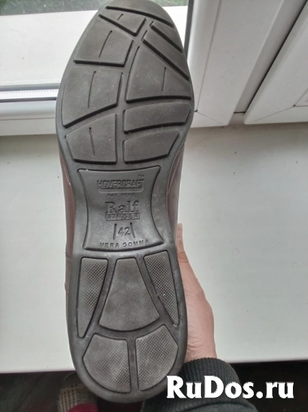 Туфли мужские кожаные Ralf Ringer 42 коричневые изображение 4