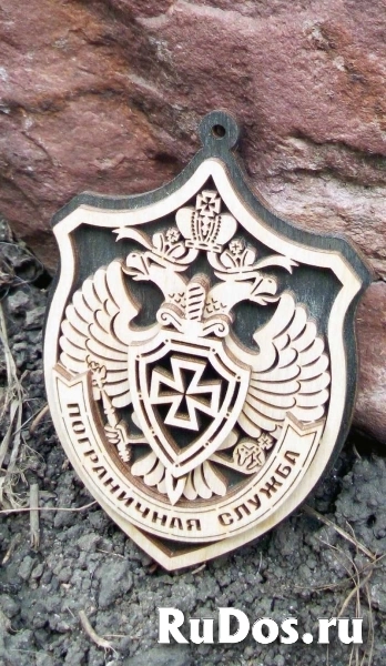Эмблема Пограничной Службы подвеска на присоске изображение 5