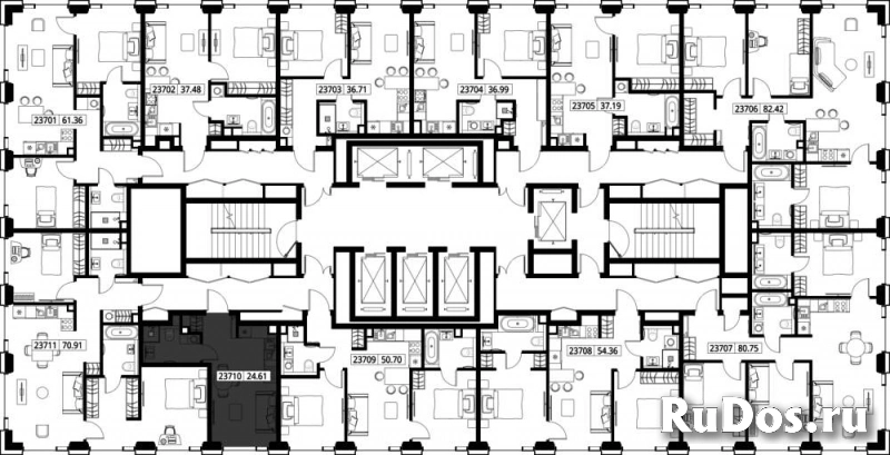 Продам 1 комнатную квартиру 24.61 м2 изображение 3