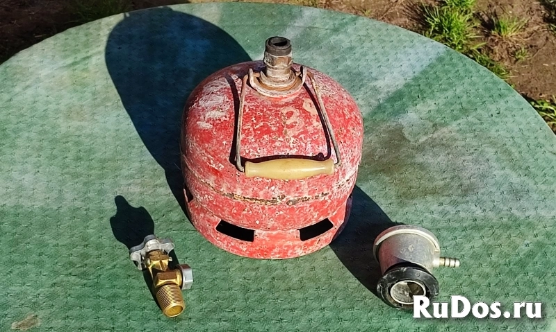 Газовый баллон 5 л с редуктором фотка