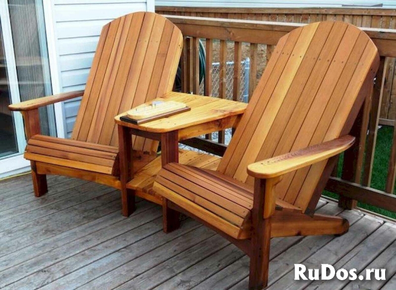 Изготавливаем деревянную мебель для дачи и сада! изображение 7