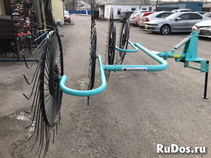 Грабли-ворошилки OGR усиленные 2.6м (4х колесные) изображение 5