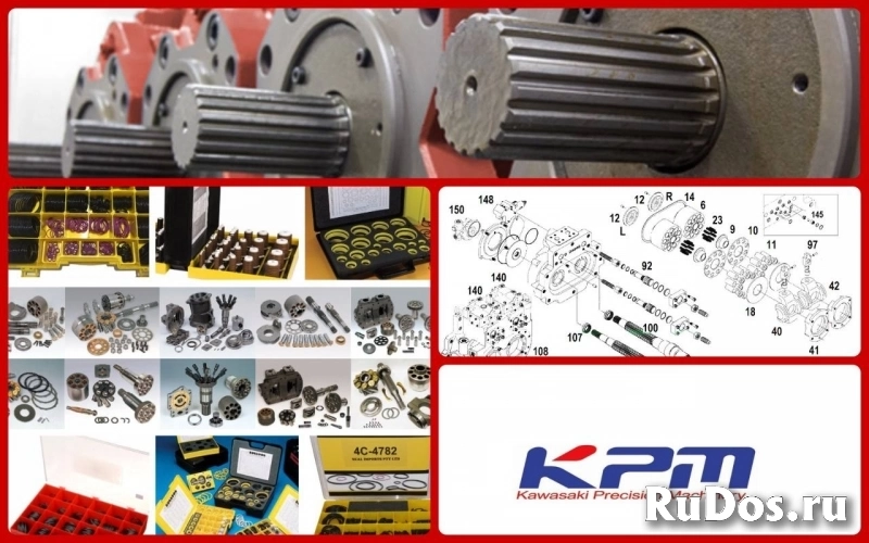 Ремонт экскаватора kawasaki. фотка