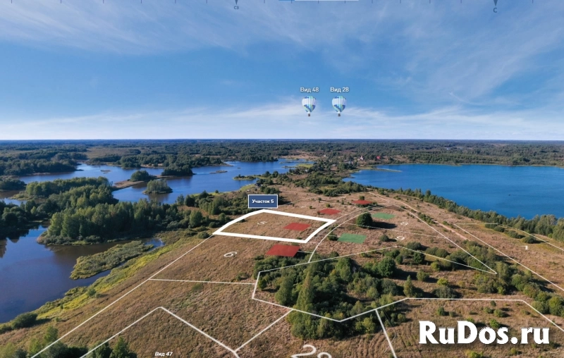 Бартер на 2-а смежных участка по 1-га, у воды, озеро Тубосс граничит с участком. изображение 8