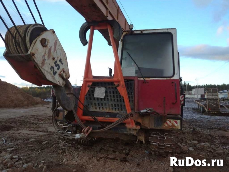 Кран гусеничный Ульяновец 25 т, 2016 г, 3800 м/ч изображение 5