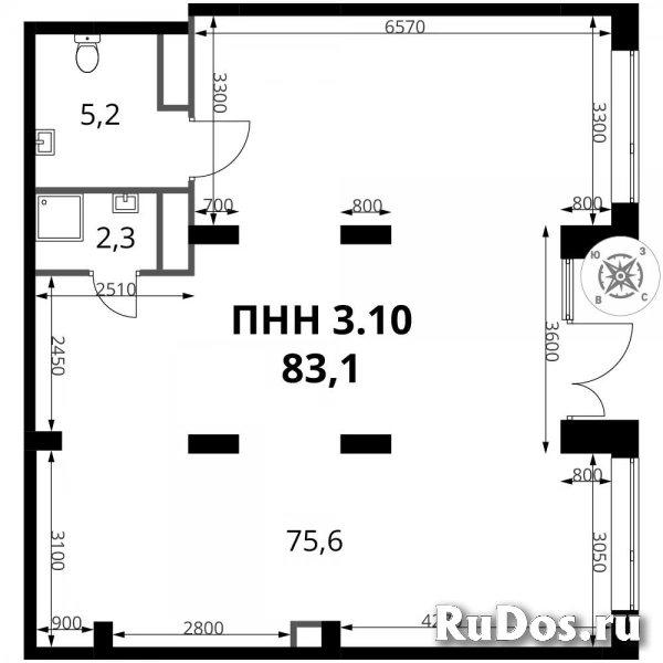 Продам коммерческую недвижимость 83.1 м2 изображение 3