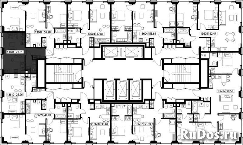 Продам 1 комнатную квартиру 27.51 м2 изображение 3