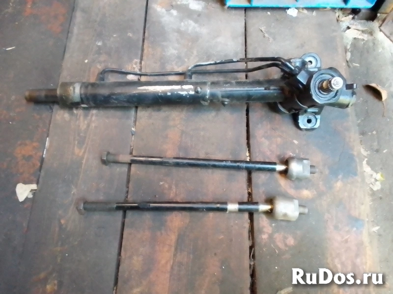 Рулевая рейка с тягами б.у фотка