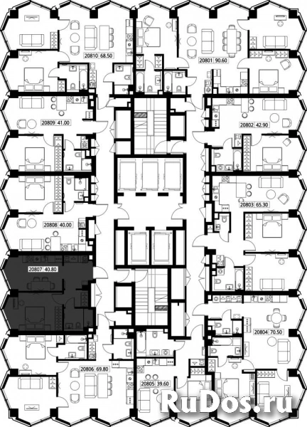 Продам 1 комнатную квартиру 40.8 м2 изображение 3