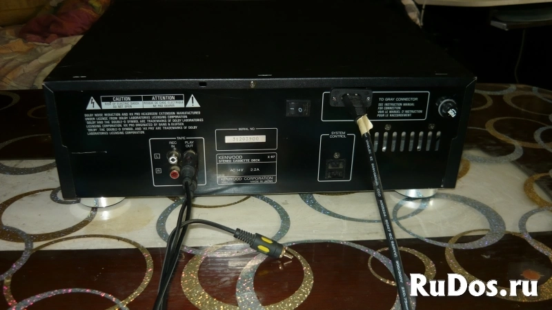 продам двух кассетную деку Kenwood изображение 3