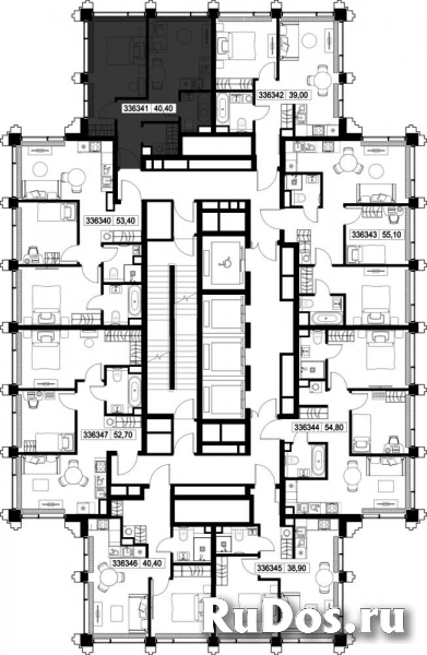 Продам 1 комнатную квартиру 40.4 м2 изображение 3