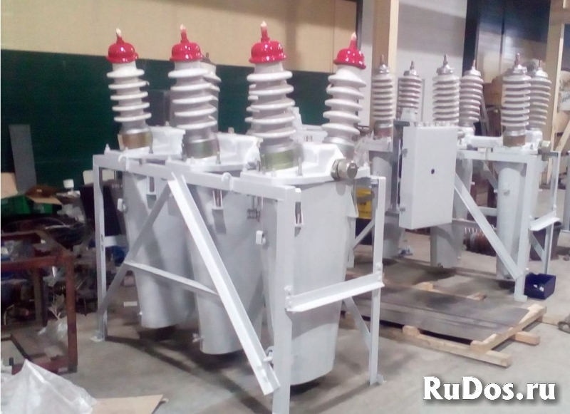 Выключатель масляный трехполюсный 10кВ изображение 4