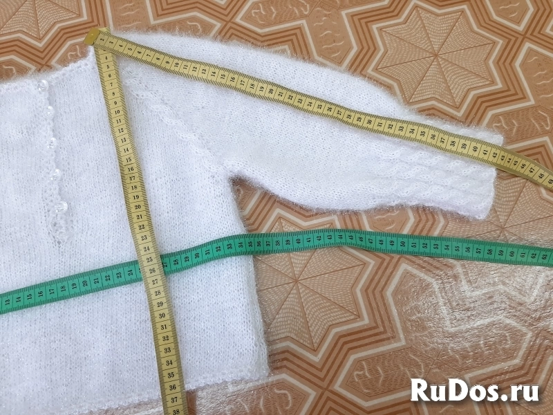 НОВЫЙ ДЖЕМПЕР ДЕТСКИЙ ВЯЗАНЫЙ. 98-104 изображение 12