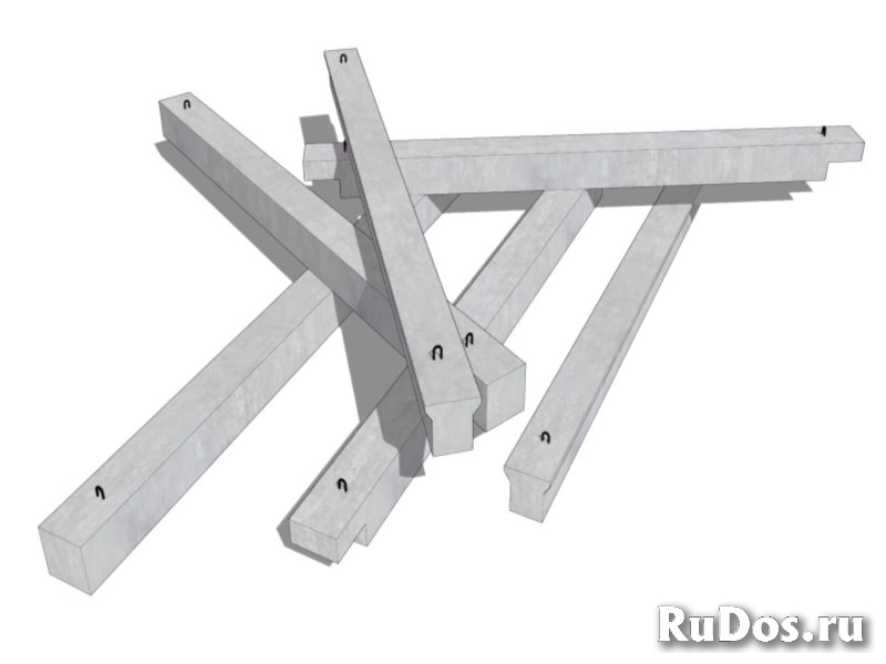 Балки железобетонные в ассортименте фото