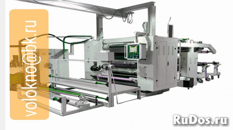 Линия PUR дублирования нетканого материала фотка