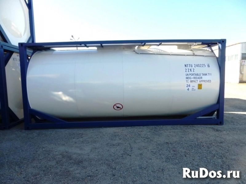 Танк-контейнер тип Т11 объём 24м3 для перевозки компонентов эмульсионных взрывчатых веществ, новый изображение 11
