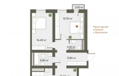 Продам 2 комнатную квартиру 80.1 м2 в объявлении 9 фото Продам 2 комнатную квартиру 80.1 м2 картинка из объявления