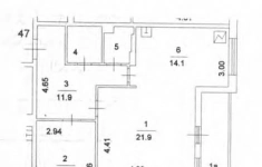 Продам 2 комнатную квартиру 66.8 м2 в объявлении 10 фото Продам 2 комнатную квартиру 66.8 м2 картинка из объявления