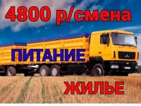 Водитель Камаза (Зерновоз) Вахта Питание Жилье в объявлении 1 фото Водитель Камаза (Зерновоз) Вахта Питание Жилье картинка из объявления