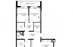 Продам 4 комнатную квартиру 122 м2 картинка из объявления