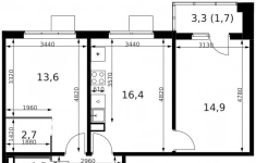 Продам 3 комнатную квартиру 80.8 м2 в объявлении 10 фото Продам 3 комнатную квартиру 80.8 м2 картинка из объявления