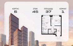 Продам 1 комнатную квартиру 36.99 м2 в объявлении 10 фото Продам 1 комнатную квартиру 36.99 м2 картинка из объявления