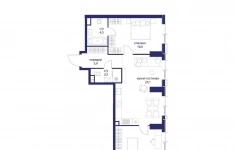 Продам 2 комнатную квартиру 67.6 м2 картинка из объявления