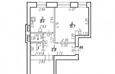 Продам 2 комнатную квартиру 50 м2 в объявлении 2 фото Продам 2 комнатную квартиру 50 м2 картинка из объявления