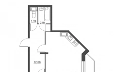 Продам 1 комнатную квартиру 59 м2 в объявлении 7 фото Продам 1 комнатную квартиру 59 м2 картинка из объявления