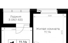 Продам 1 комнатную квартиру 36.55 м2 в объявлении 9 фото Продам 1 комнатную квартиру 36.55 м2 картинка из объявления