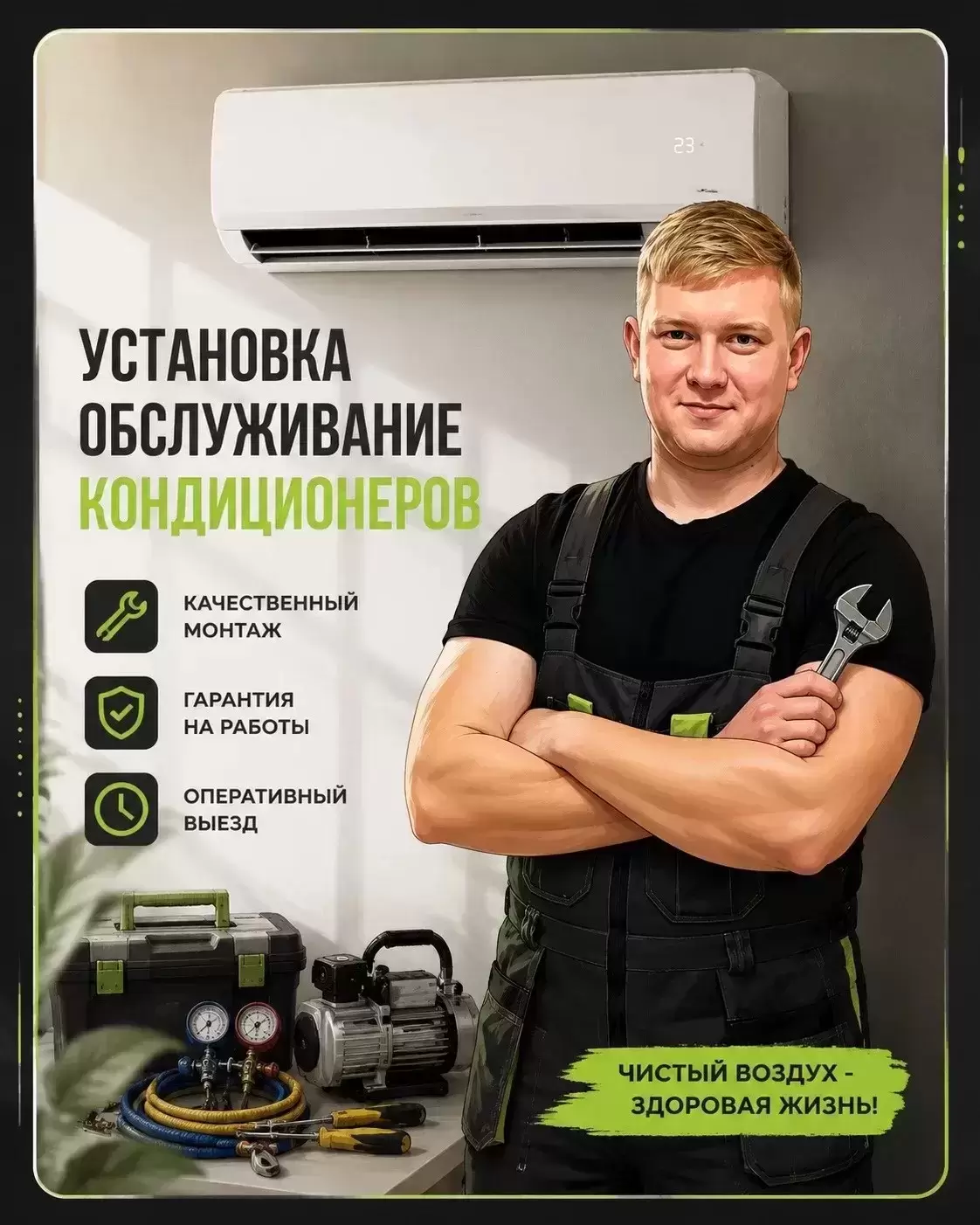 Монтаж и обслуживание кондиционеров в объявлении 4 фото Монтаж и обслуживание кондиционеров картинка из объявления