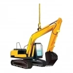 Гусеничный экскаватор в аренду в объявлении 1 фото Гусеничный экскаватор в аренду картинка из объявления