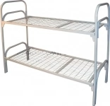 кровать металлическая двухъярусная ,крепкая ,усиленная картинка из объявления